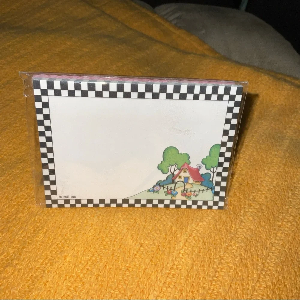 🌸3 for $18🌸 Set of 2 Vintage Mary Engelbreit POST-IT Notes, Floral Lattice, home
